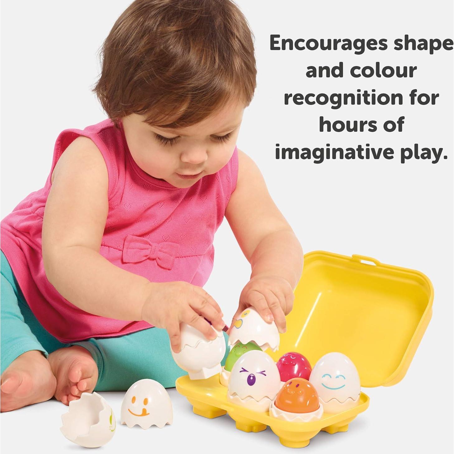 Juguete Educativo TOMY Toomies Huevos Chirriantes 6 Piezas