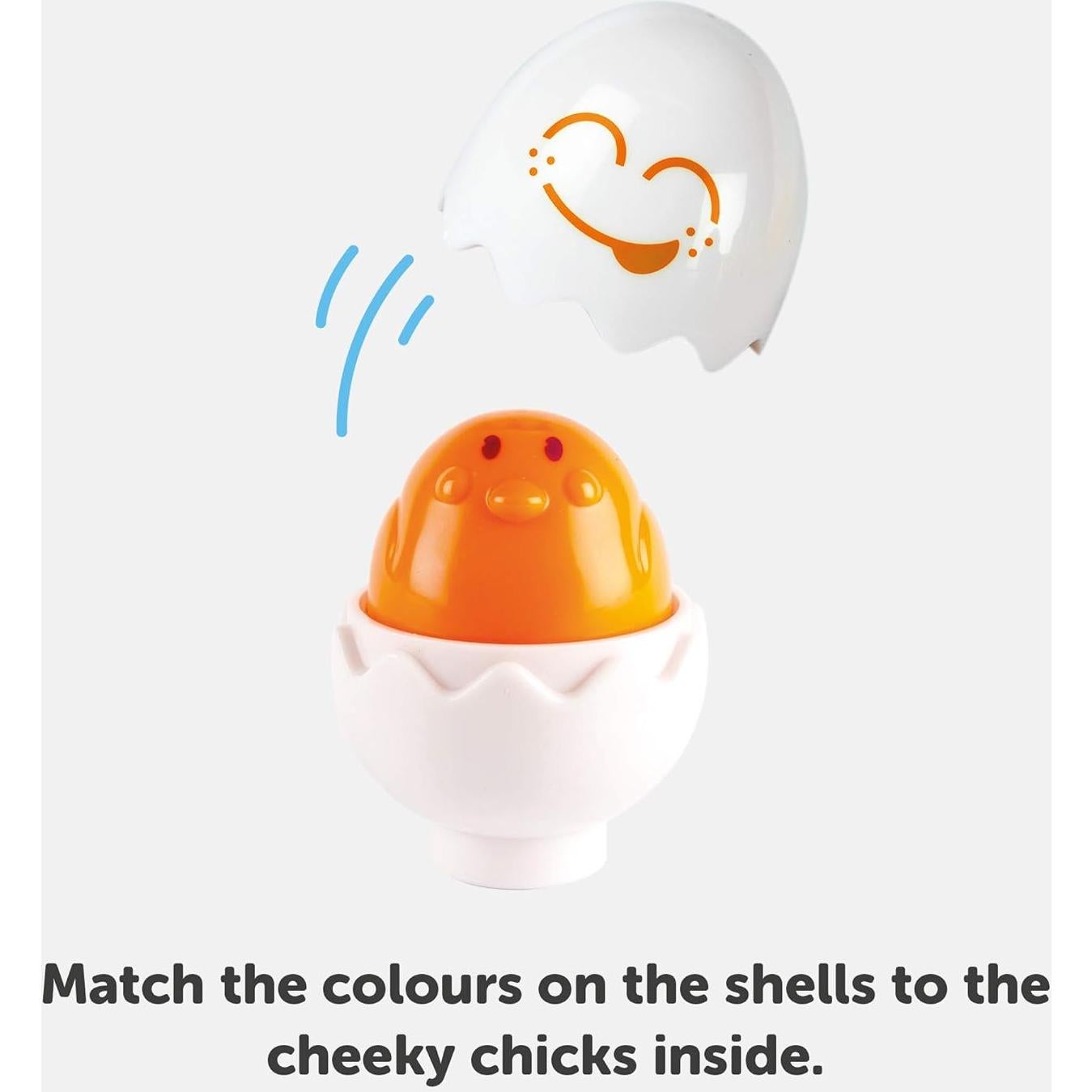 Juguete Educativo TOMY Toomies Huevos Chirriantes 6 Piezas