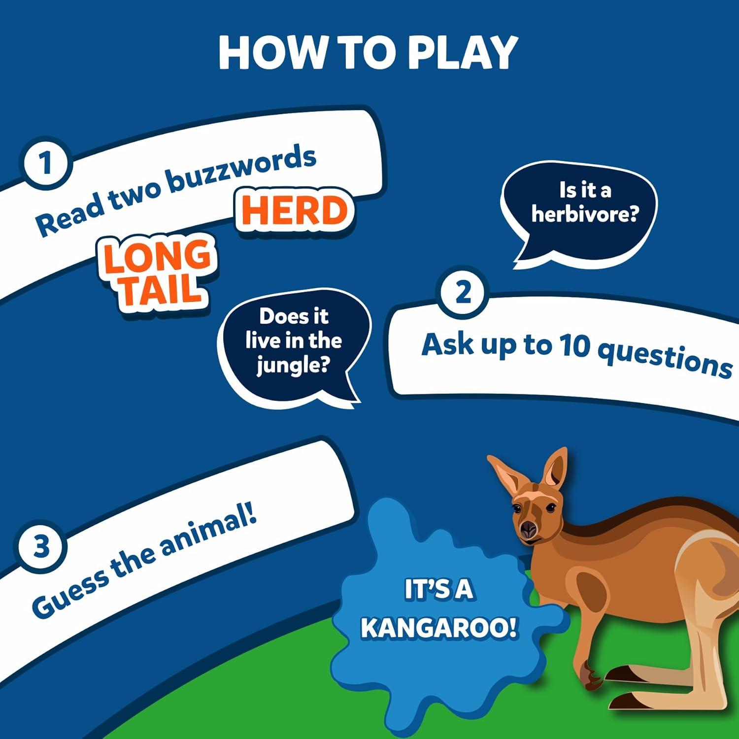 Juego de Cartas Skillmatics Adivina en 10 Splash Impermeable