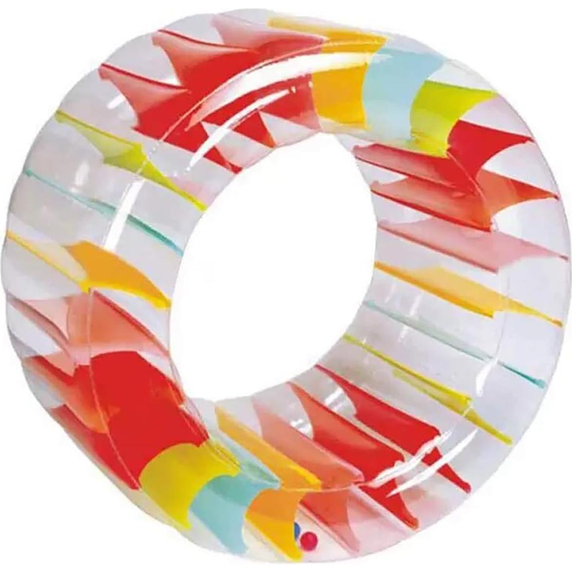 Flotador Inflable MorTime 101.6 cm Rueda de Agua Colorida
