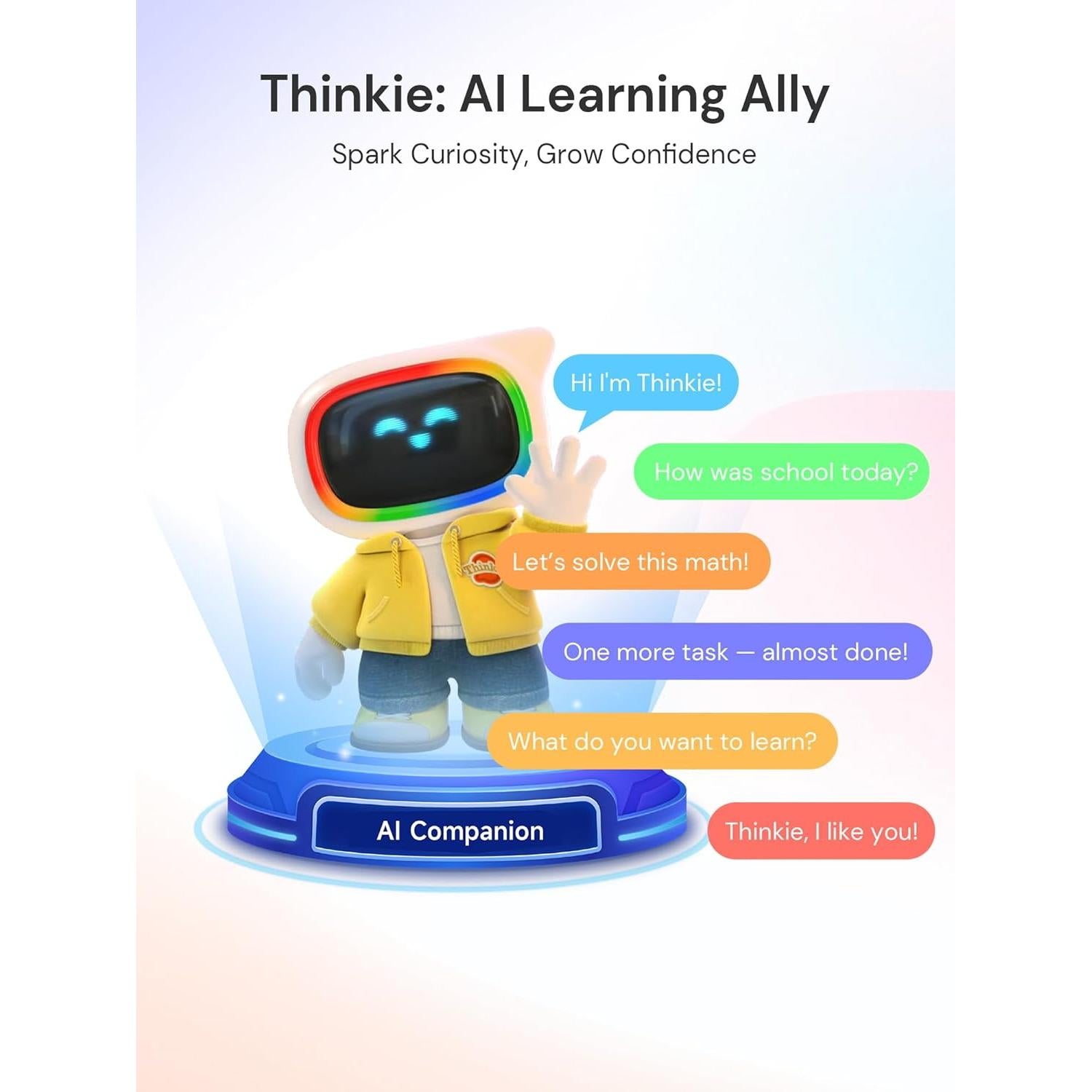 Tableta Infantil Think Academy T100 con Teclado 11" AI