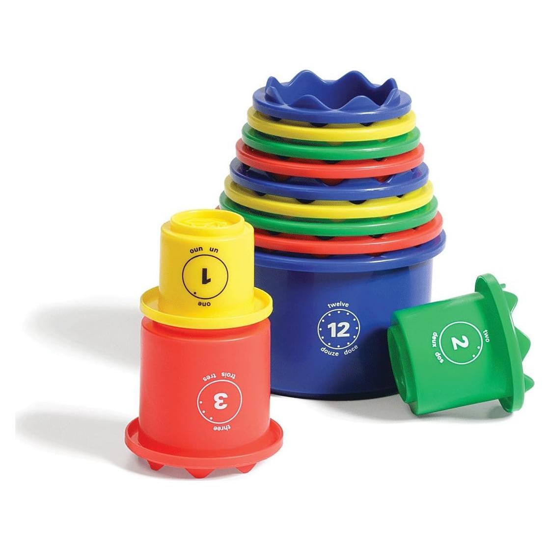 Juego educativo Discovery Toys Measure UP! 12 tazas apilables