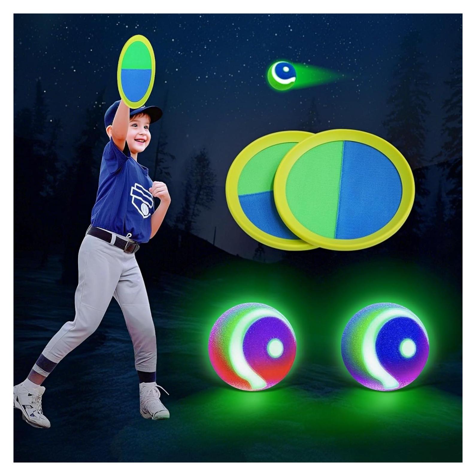 Juego de Pelotas LED Brillantes con Palas - Shenzhen Present