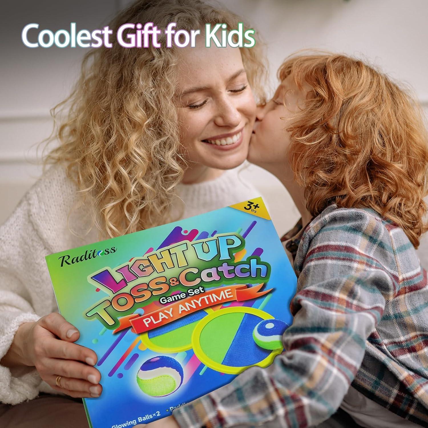 Juego de Pelotas LED Brillantes con Palas - Shenzhen Present