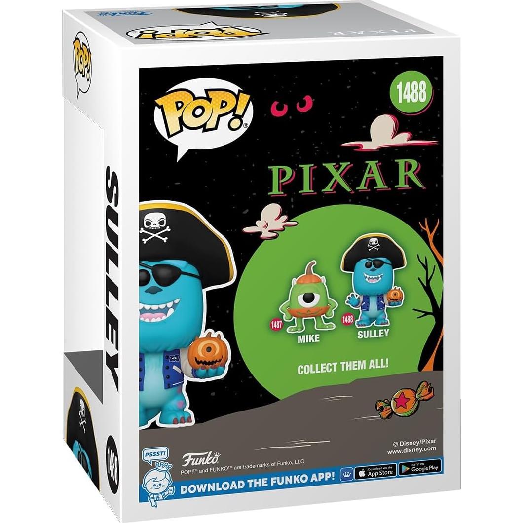 Figura de Vinilo Funko Pop! Sulley Halloween - Pixar - 14.1 cm