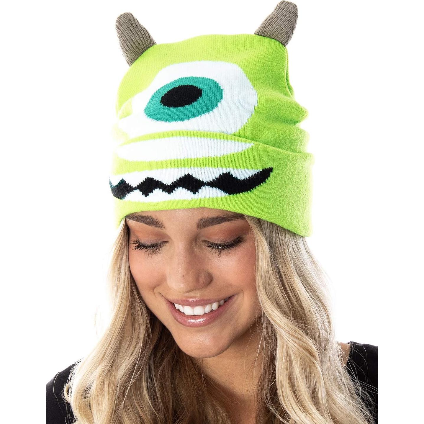 Gorro Beanie Mike Wazowski Disney Monsters Inc. Unisex