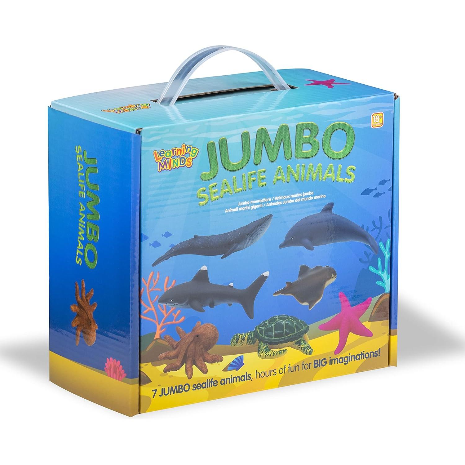 Set de Juguetes Educativos Animales Marinos Learning Minds - 7 Figuras