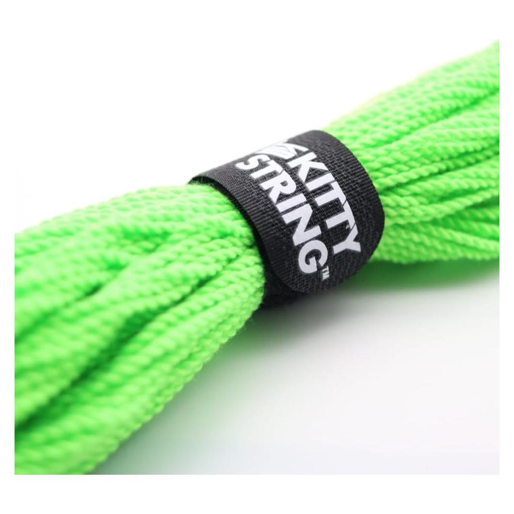 Cuerda de Yo-Yo Kitty String Gruesa 100% Poliester Verde Lima