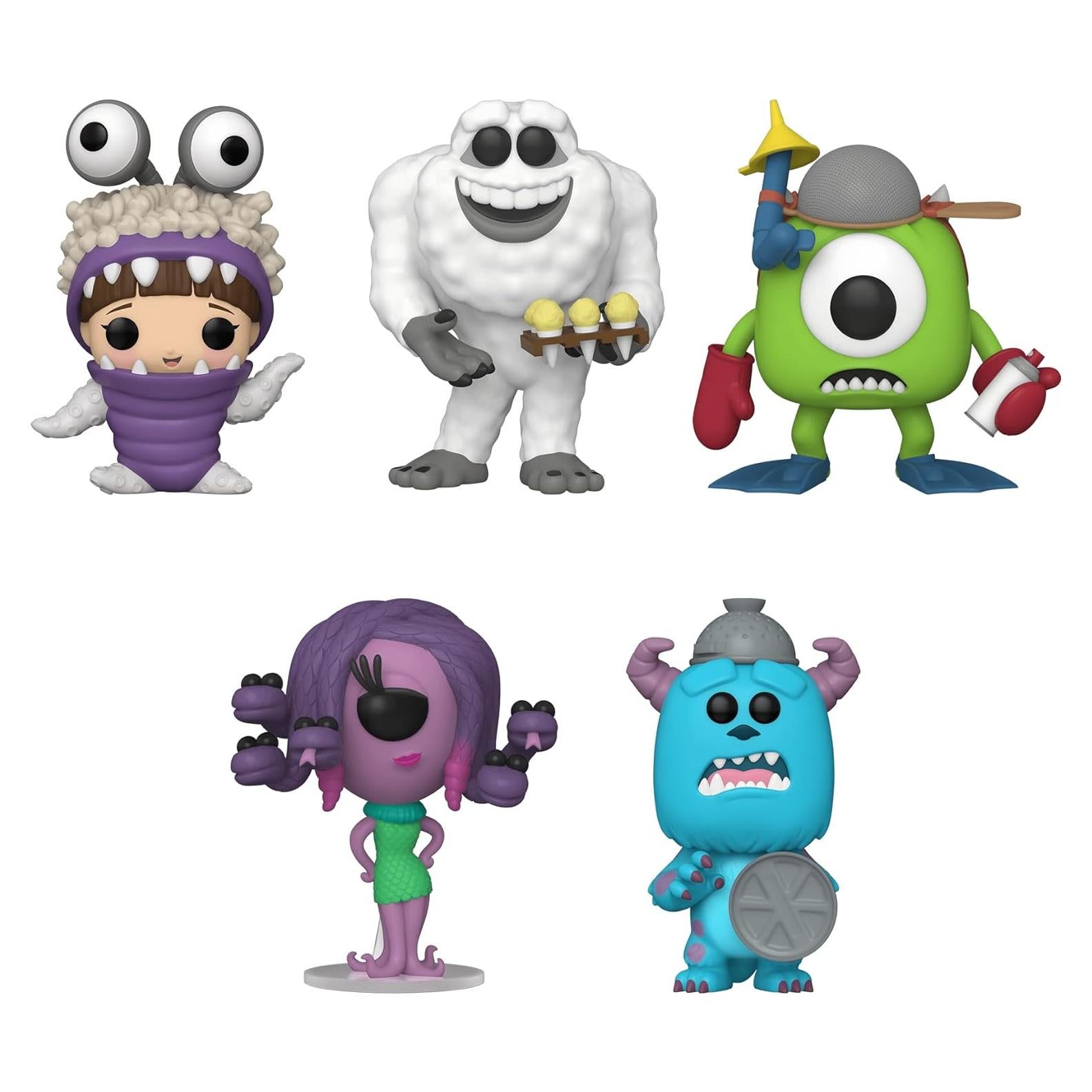 Funko Pop! Monsters Inc Conjunto 5 Figuras Boo, Mike, Sulley