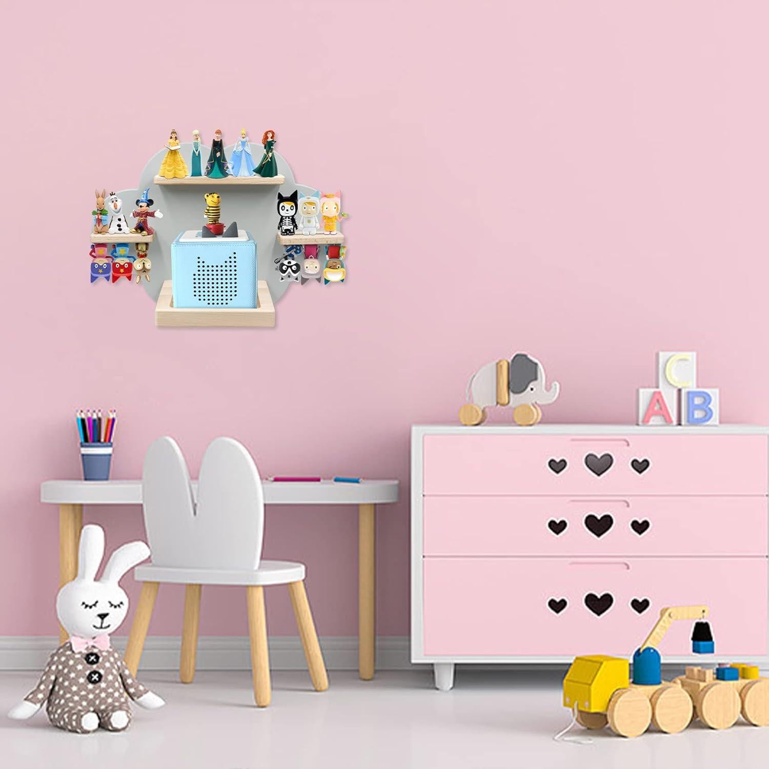 Estante Flotante Nube Sun3drucker para Toniebox y Figuras