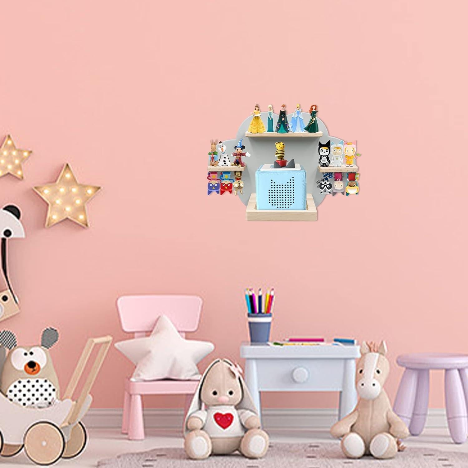 Estante Flotante Nube Sun3drucker para Toniebox y Figuras