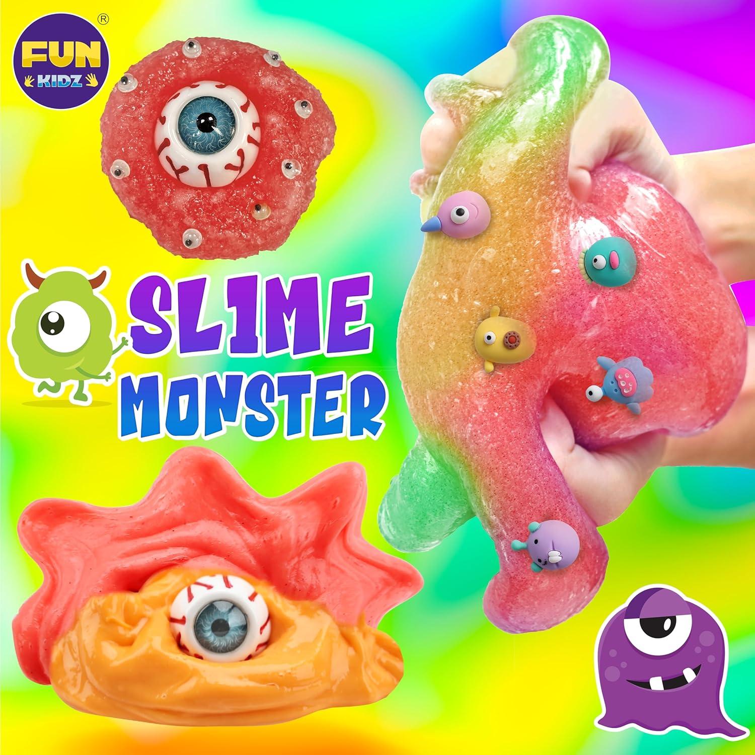 Kit de Slime de Monstruo FUNKIDZ - Brilla en la Oscuridad