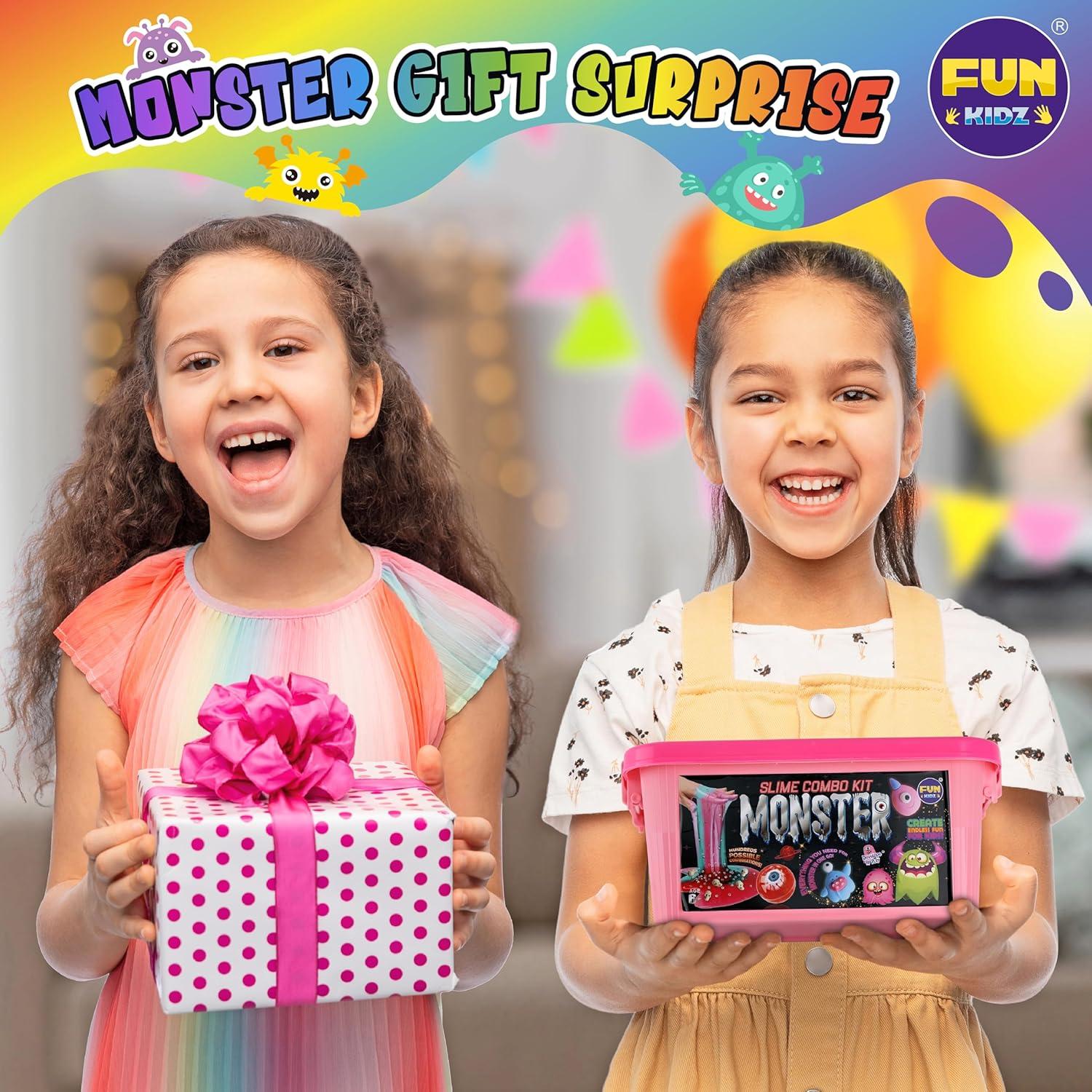 Kit de Slime de Monstruo FUNKIDZ - Brilla en la Oscuridad