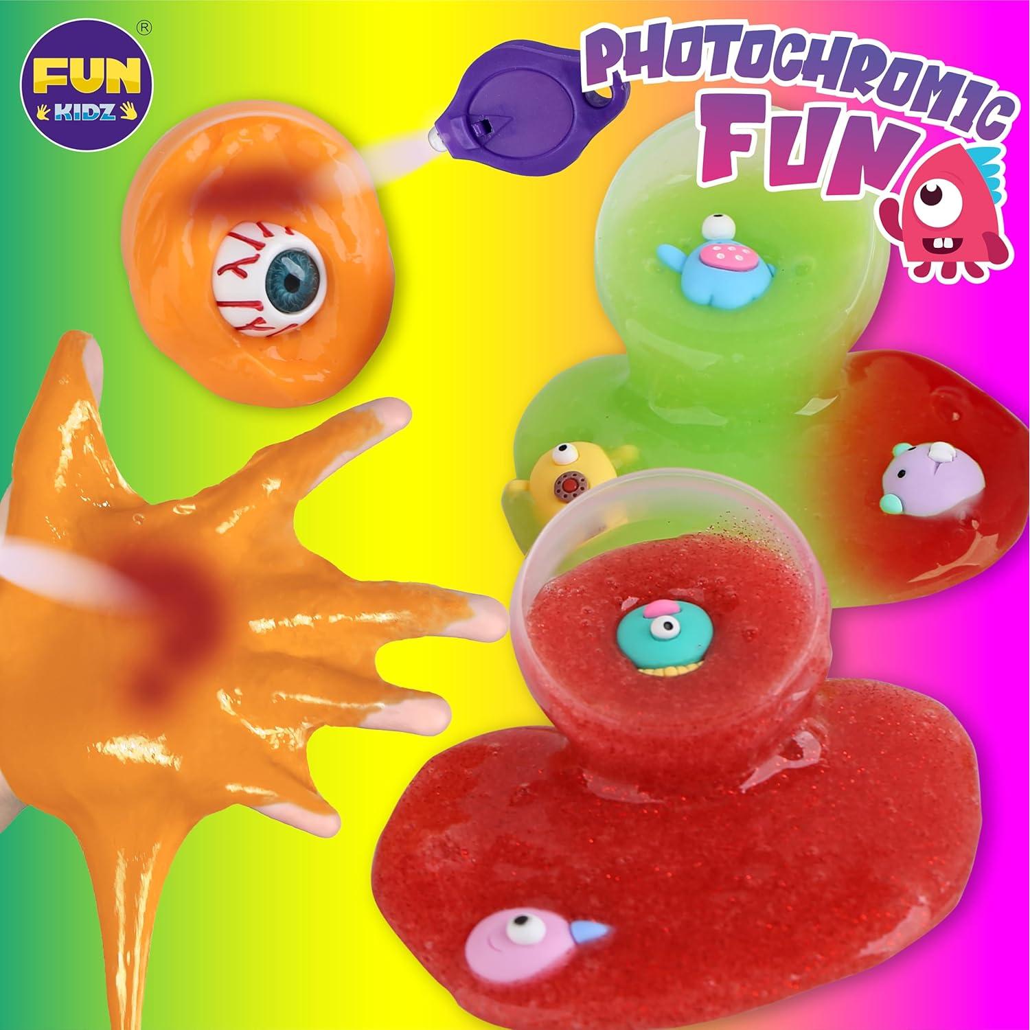 Kit de Slime de Monstruo FUNKIDZ - Brilla en la Oscuridad
