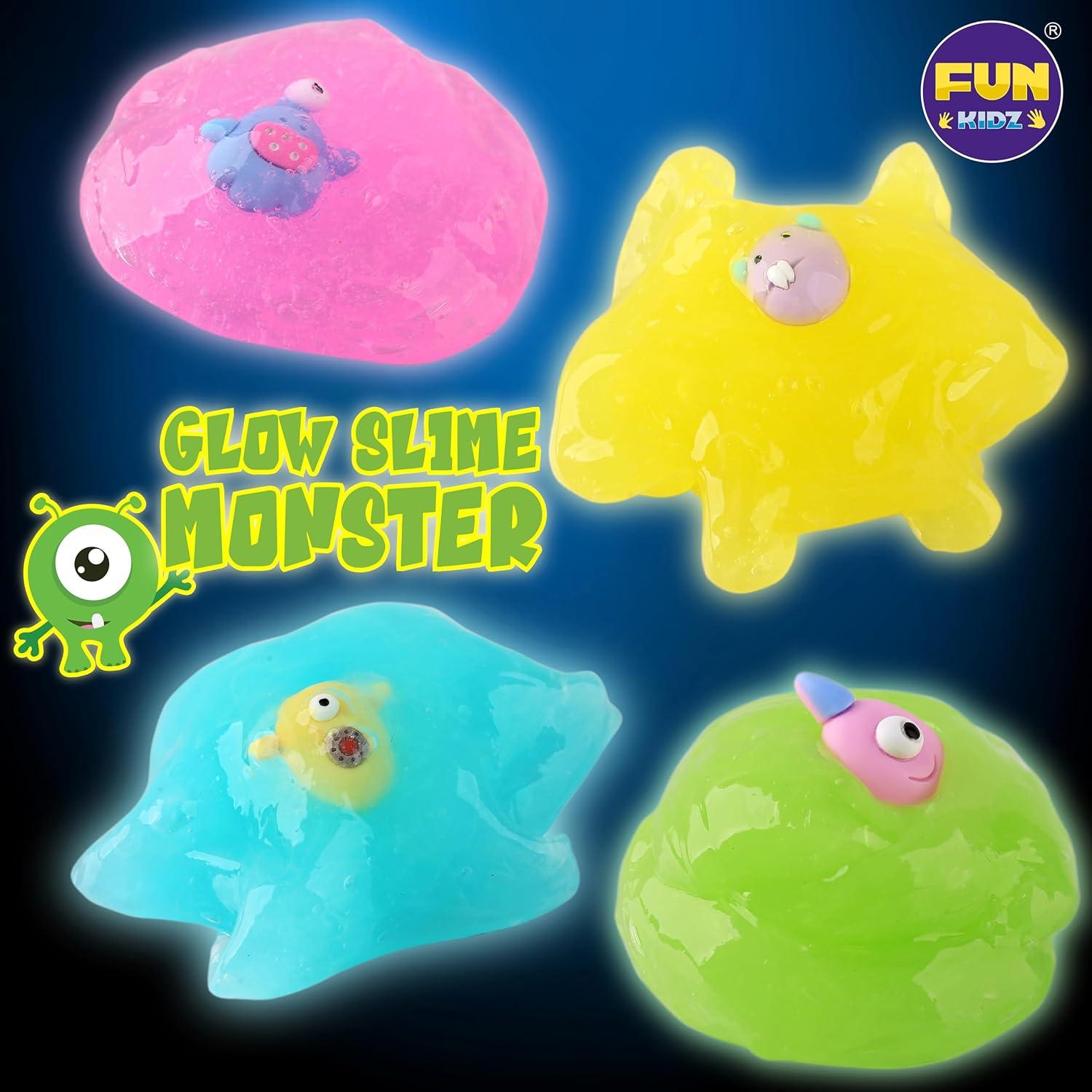 Kit de Slime de Monstruo FUNKIDZ - Brilla en la Oscuridad