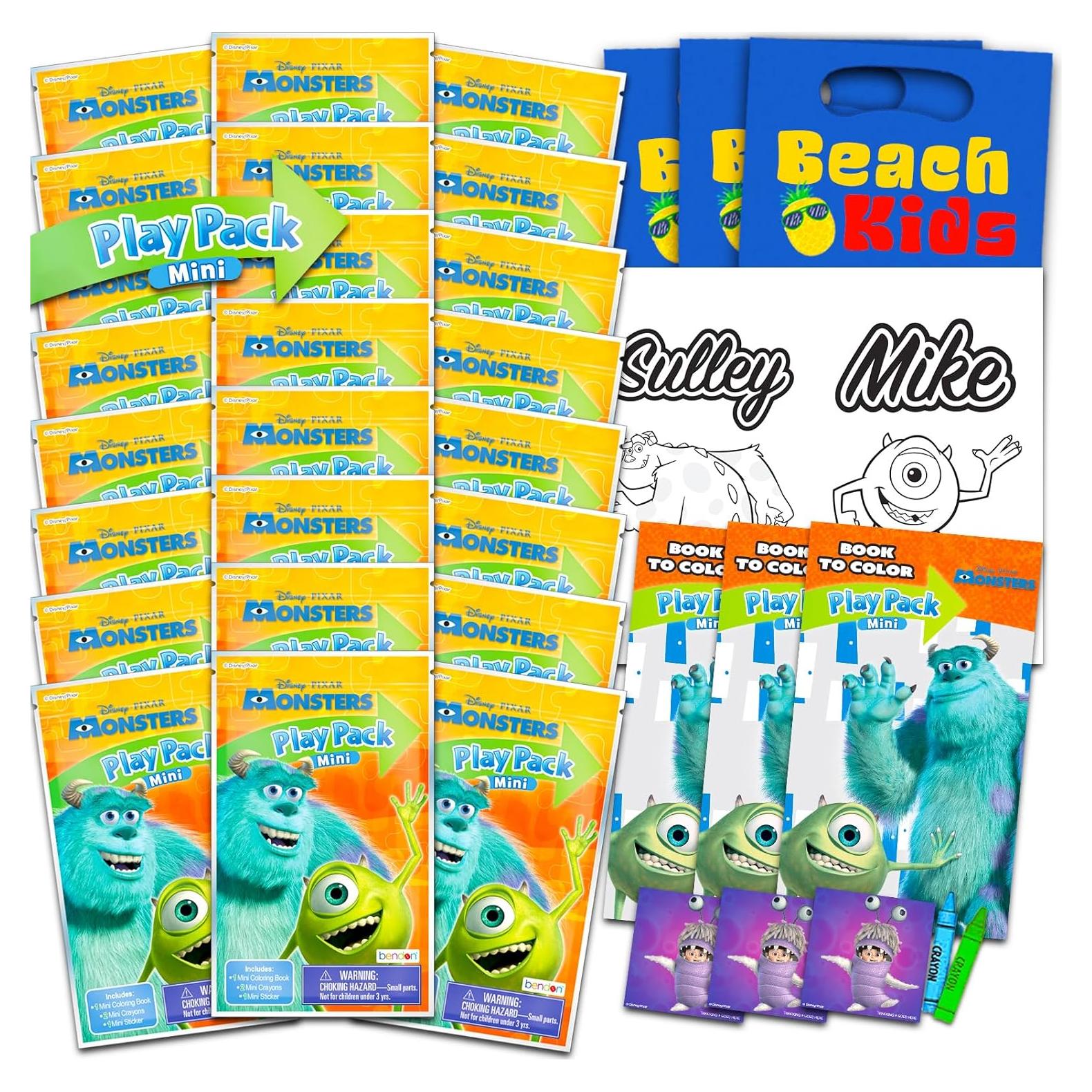 Conjunto de Fiesta de Cumpleaños Disney Monsters Inc - 24 Mini Libros