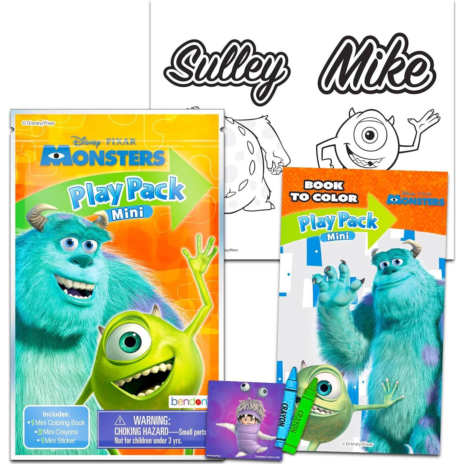 Conjunto de Fiesta de Cumpleaños Disney Monsters Inc - 24 Mini Libros