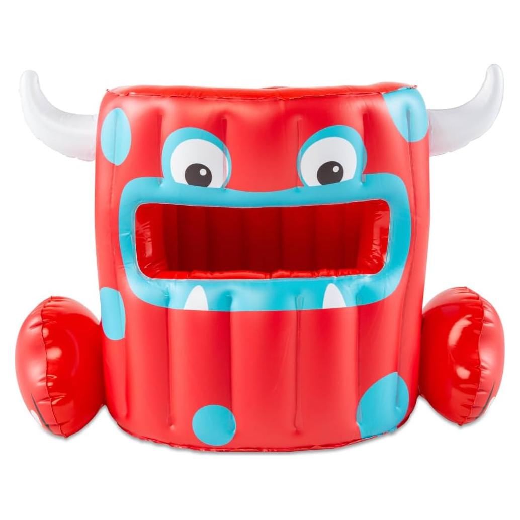 Juego de Lanzamiento de Latas BigMouth Inc. Disco Monstruo