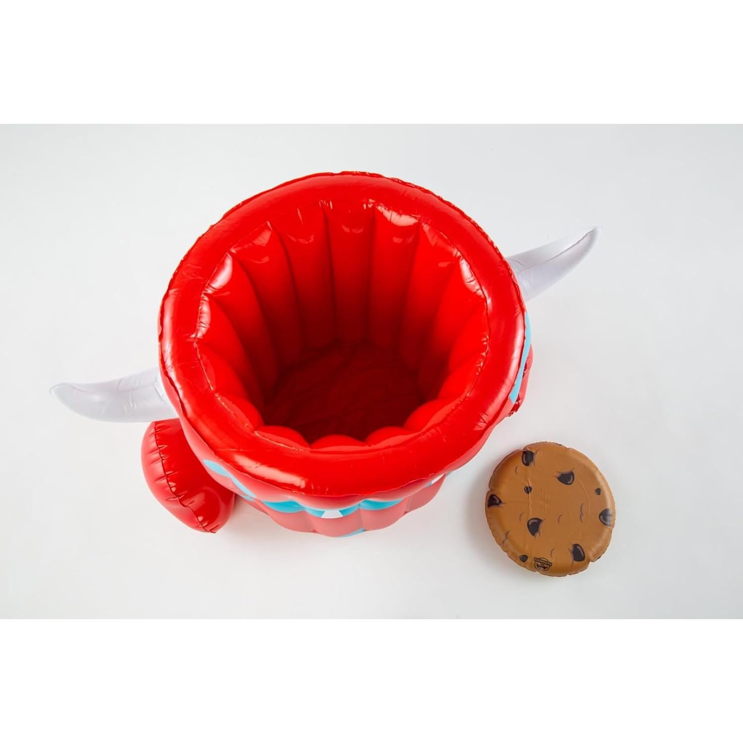 Juego de Lanzamiento de Latas BigMouth Inc. Disco Monstruo