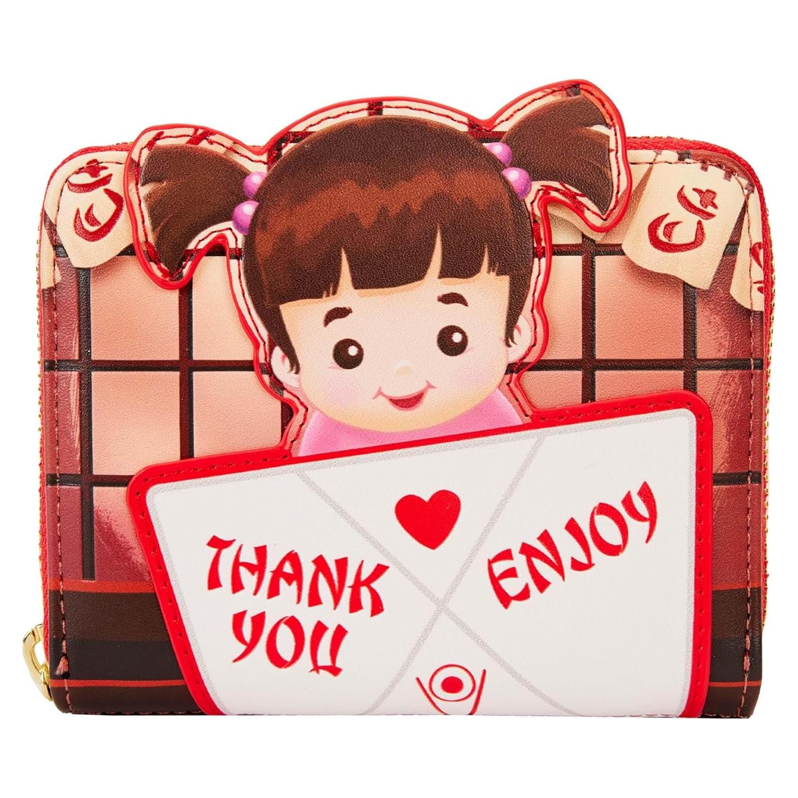 Billetera con cremallera Takeout Boo Loungefly Disney