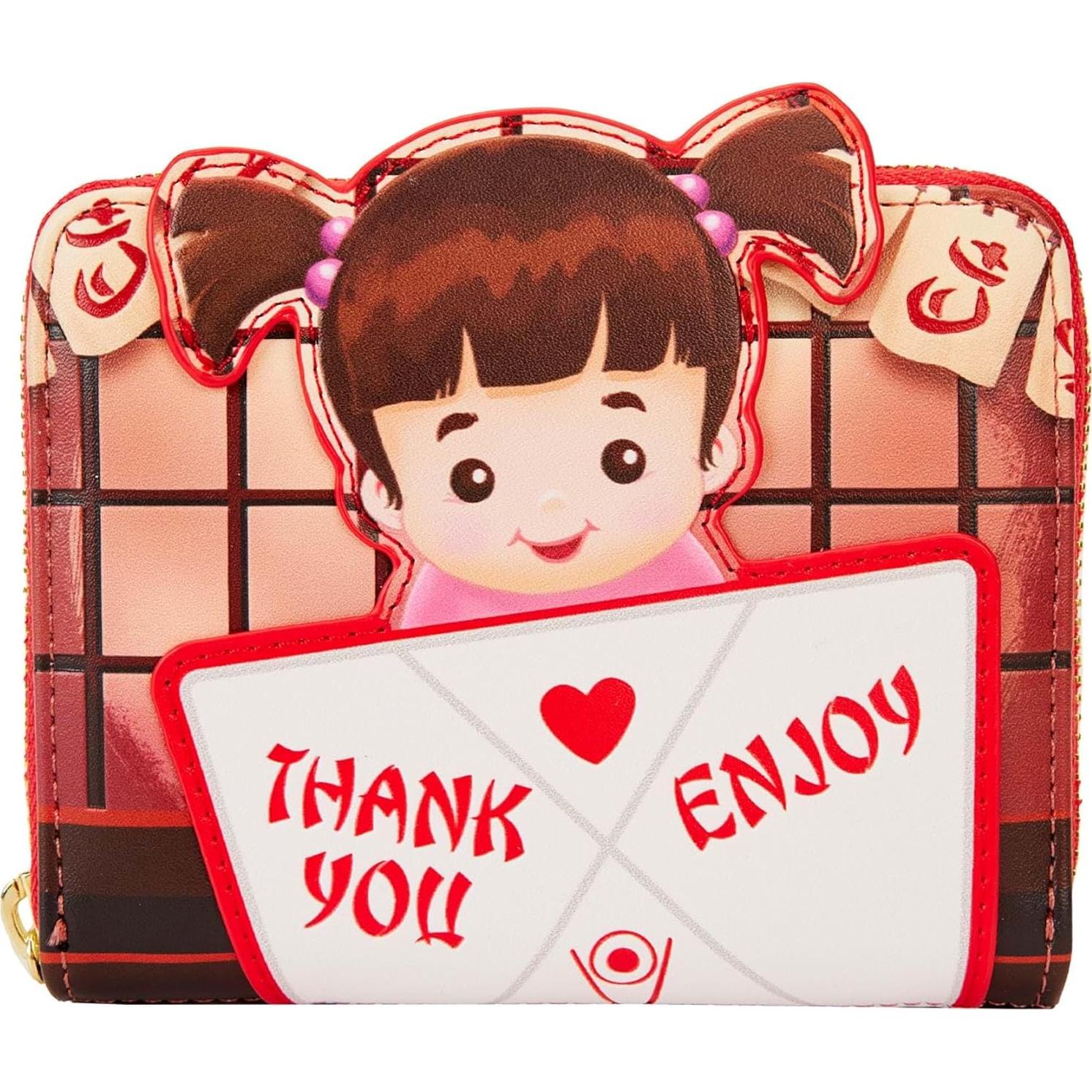 Billetera con cremallera Takeout Boo Loungefly Disney