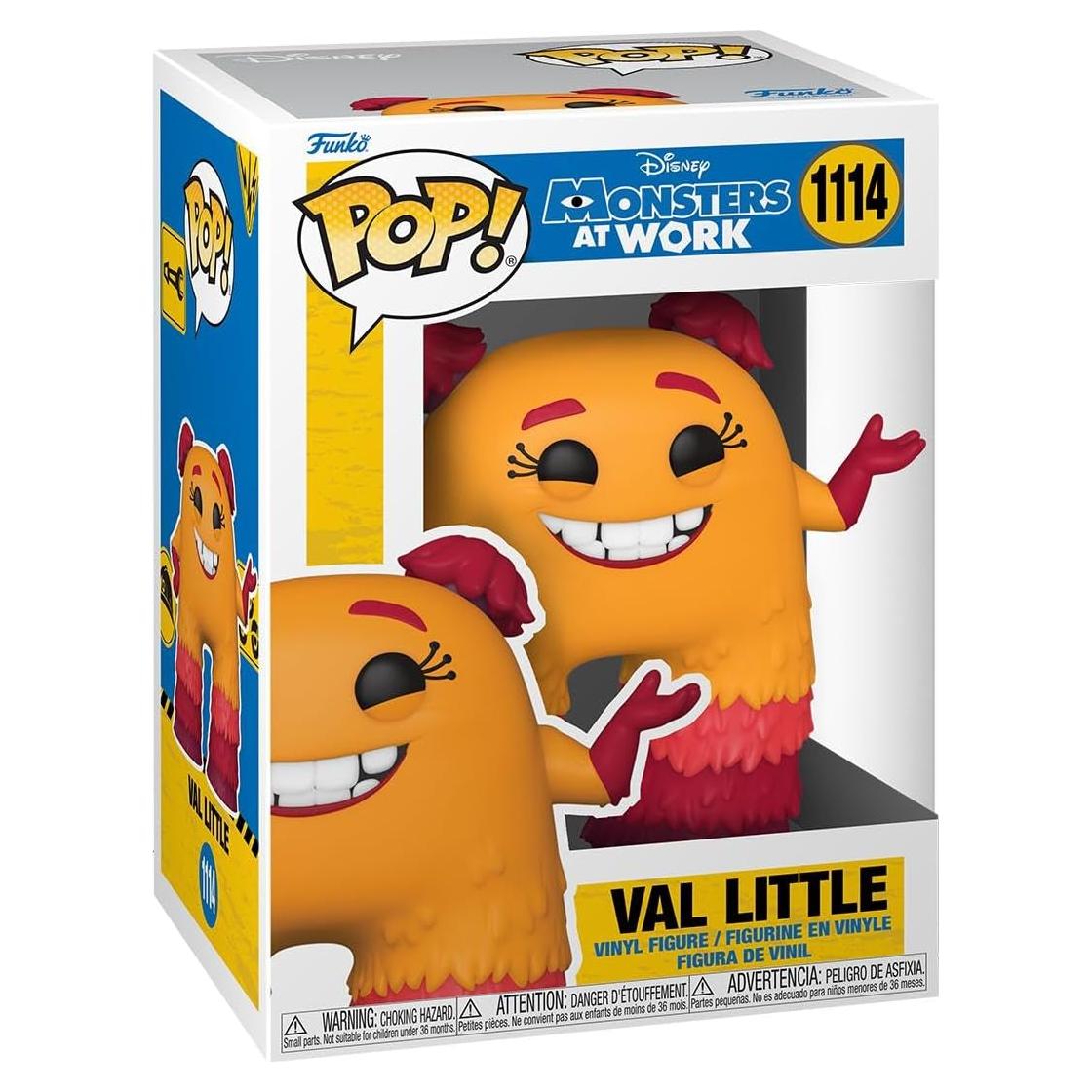 Figura Pop! Vinilo Funko Monsters at Work Val 9.5 cm