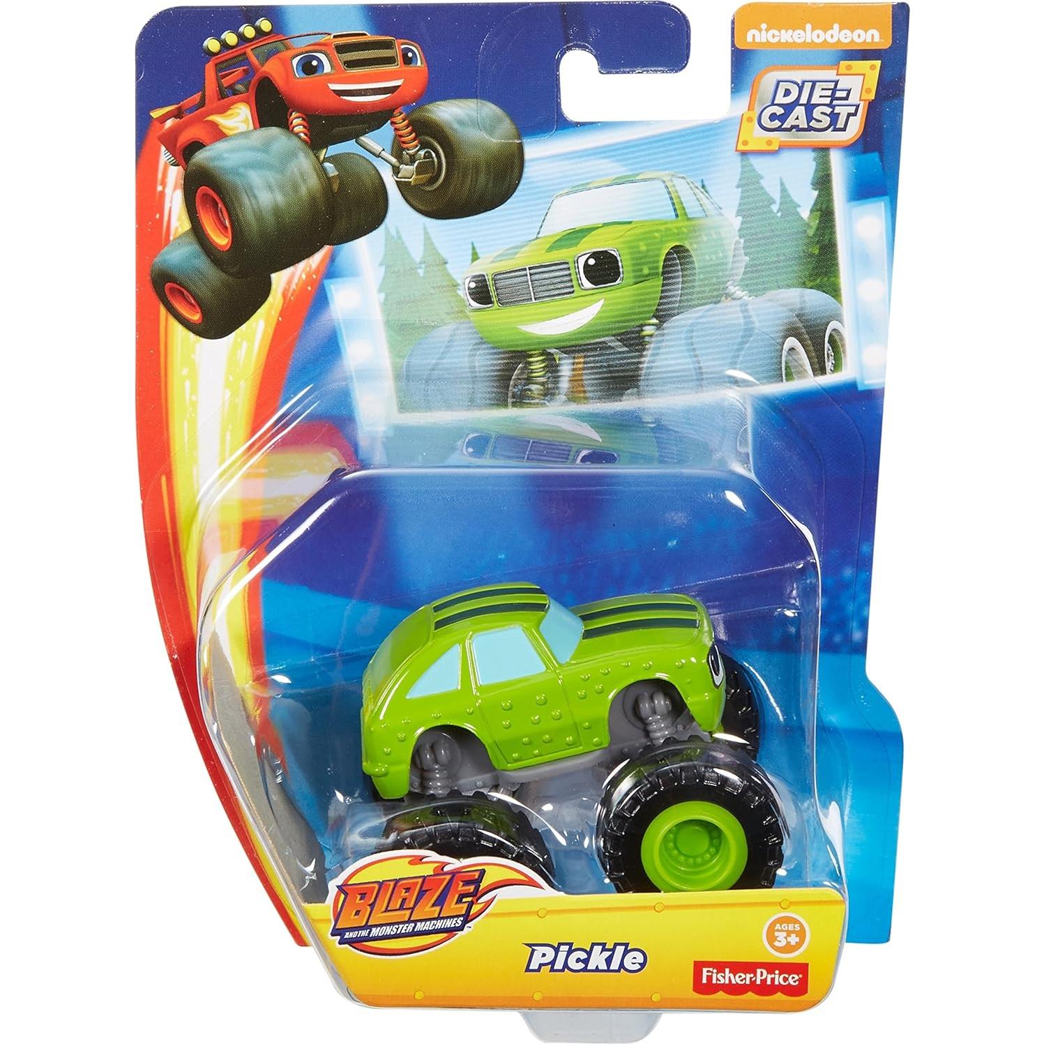 Vehículo de metal Pickle Fisher-Price Blaze 7x14x17.8cm