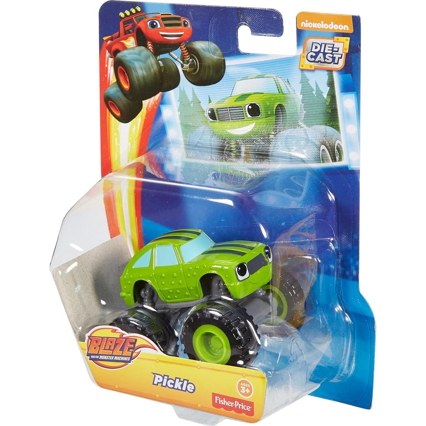 Vehículo de metal Pickle Fisher-Price Blaze 7x14x17.8cm
