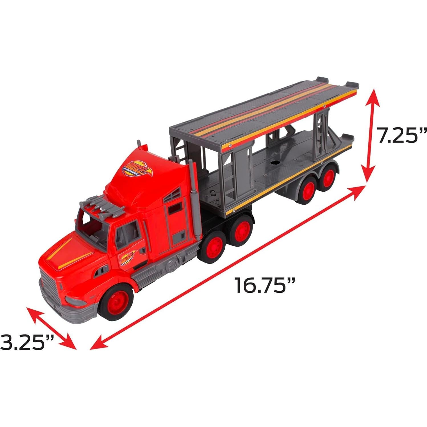 Transportador RC Blaze y Las Máquinas Monstruo NKOK - 4 Vehículos