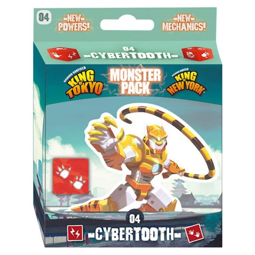 Paquete de Monstruos Cybertooth IELLO - Expansión Rey de Tokio