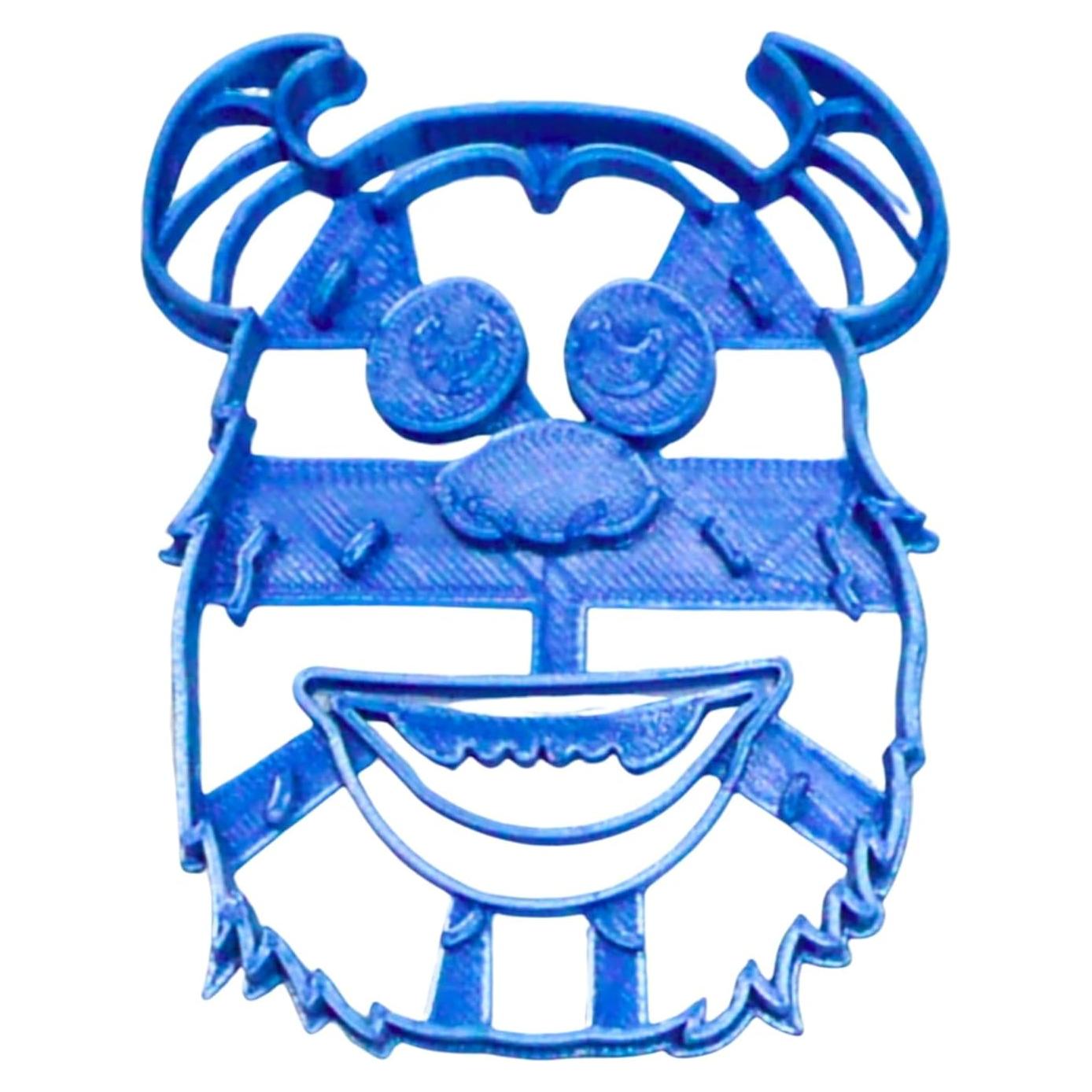 INSPIRED BY SULLEY FACE HEAD MONSTERS INC THEME MOVIE CHARACTER COOKIE CUTTER MADE IN USA PR2922
