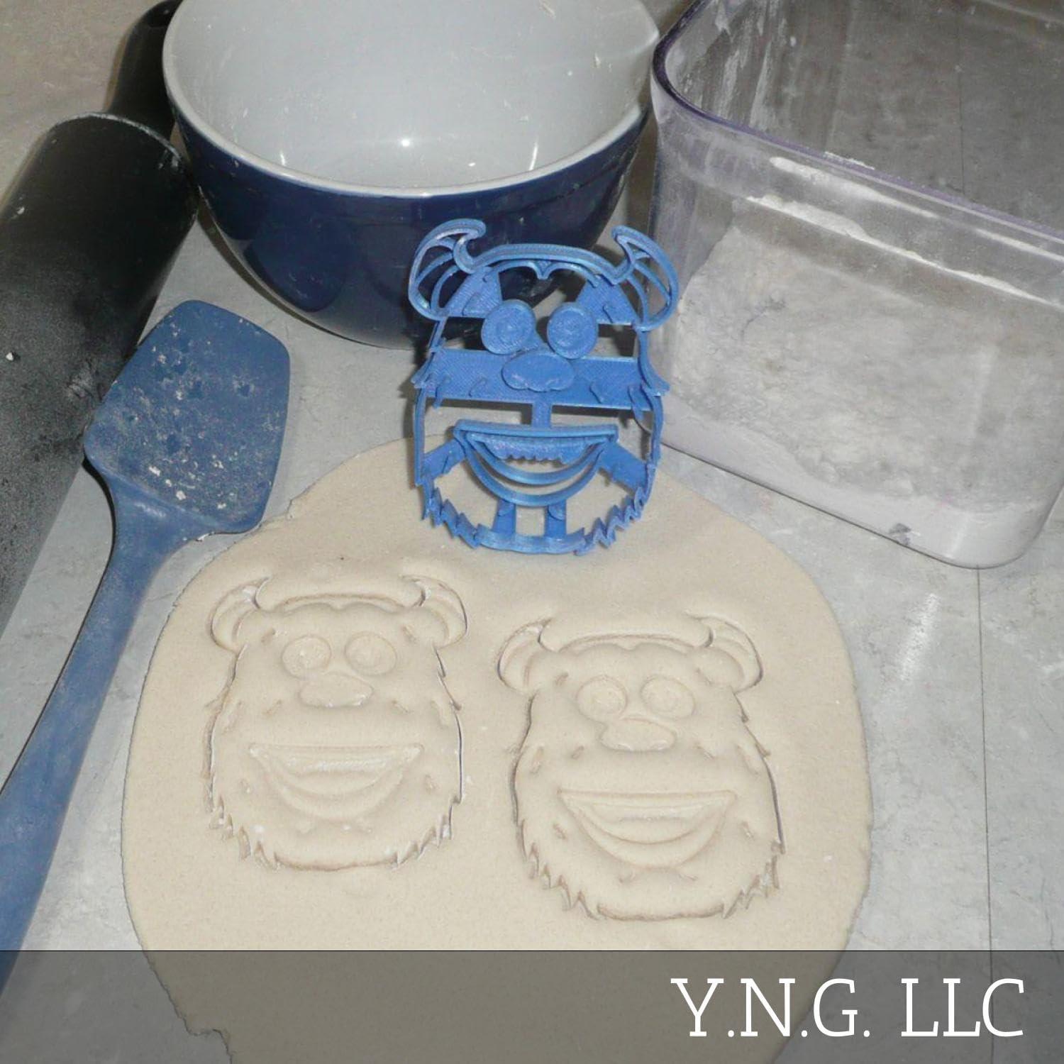 INSPIRED BY SULLEY FACE HEAD MONSTERS INC THEME MOVIE CHARACTER COOKIE CUTTER MADE IN USA PR2922