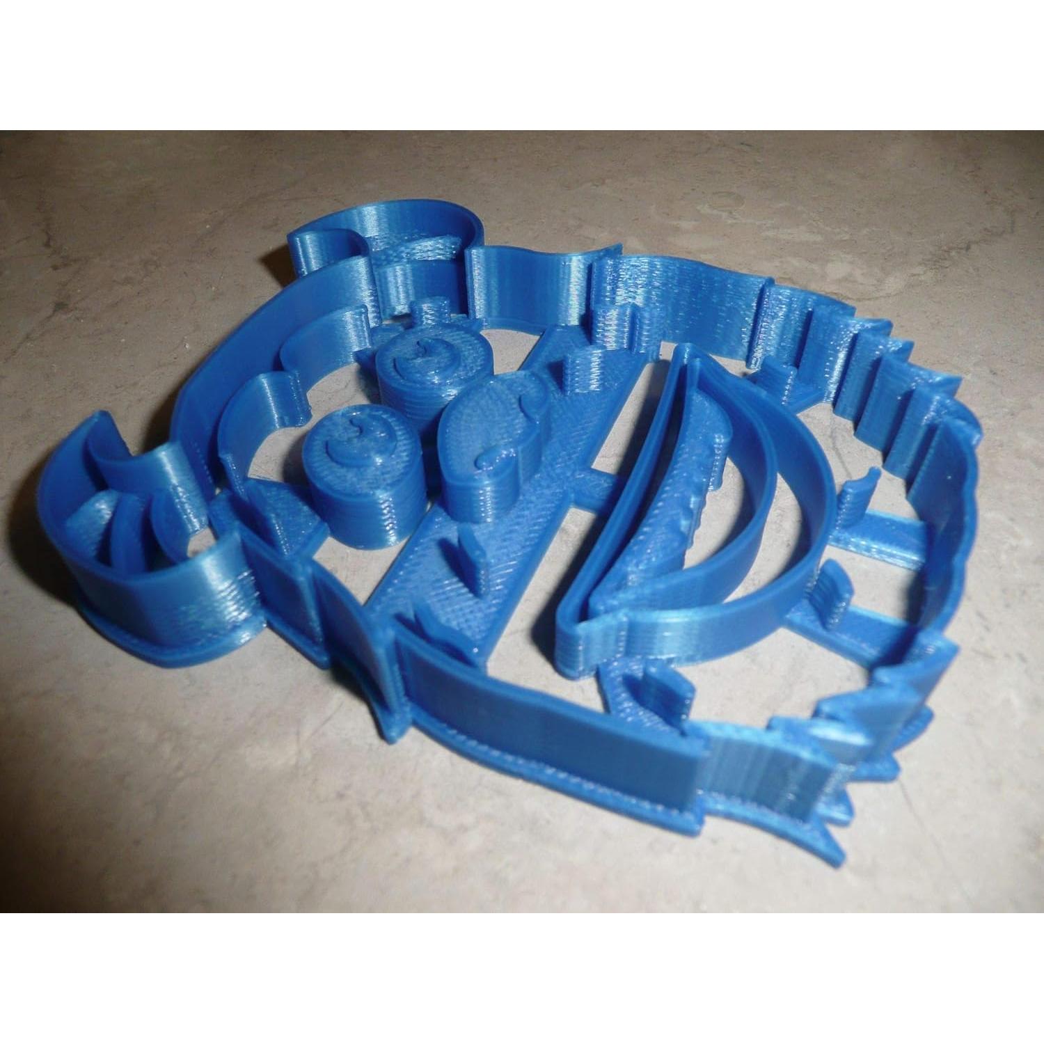 INSPIRED BY SULLEY FACE HEAD MONSTERS INC THEME MOVIE CHARACTER COOKIE CUTTER MADE IN USA PR2922