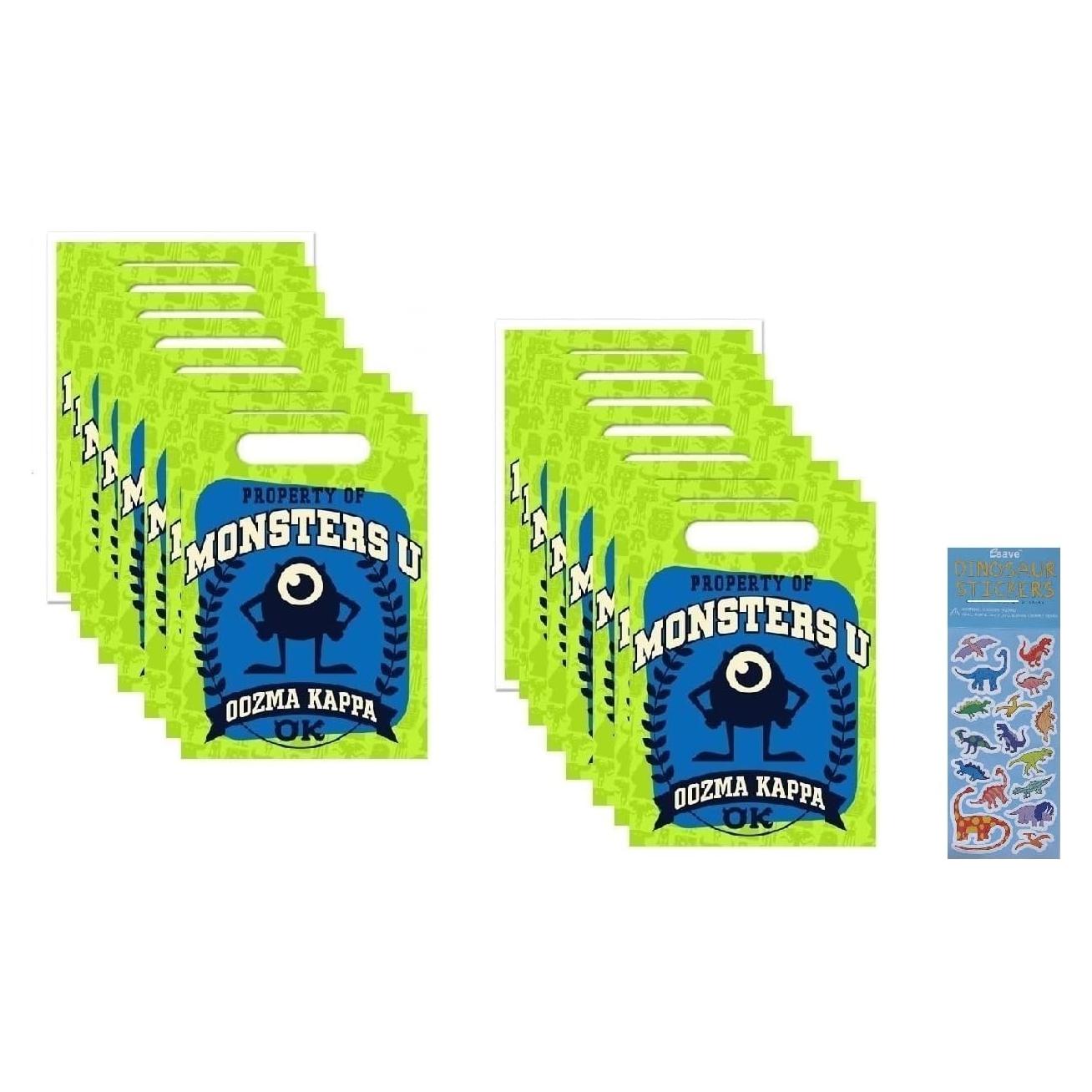 Suministros Fiesta Cumpleaños Monsters University - 16 Bolsas