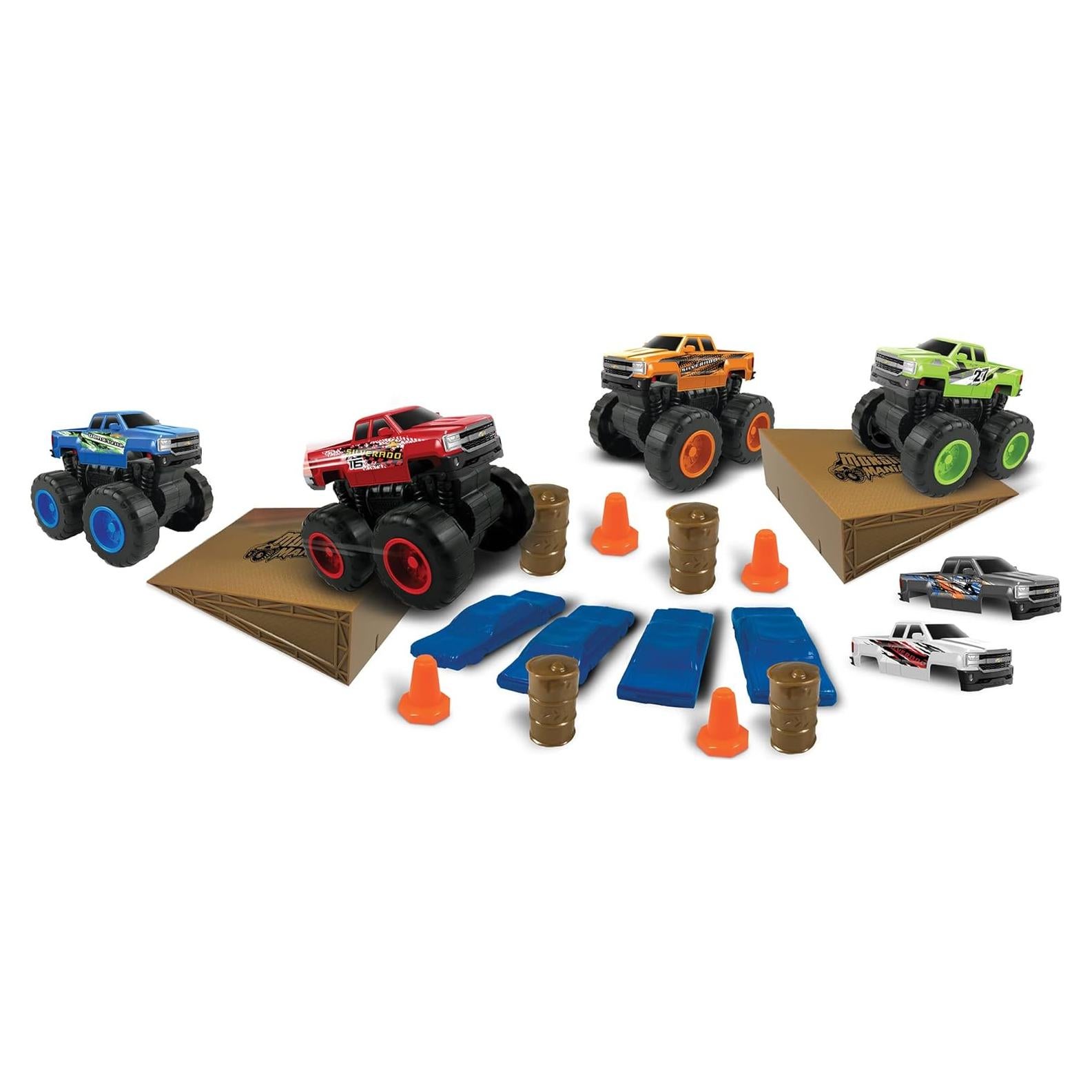 Juego de Regalo 24 Piezas Camiones Chevy Switch 'Em