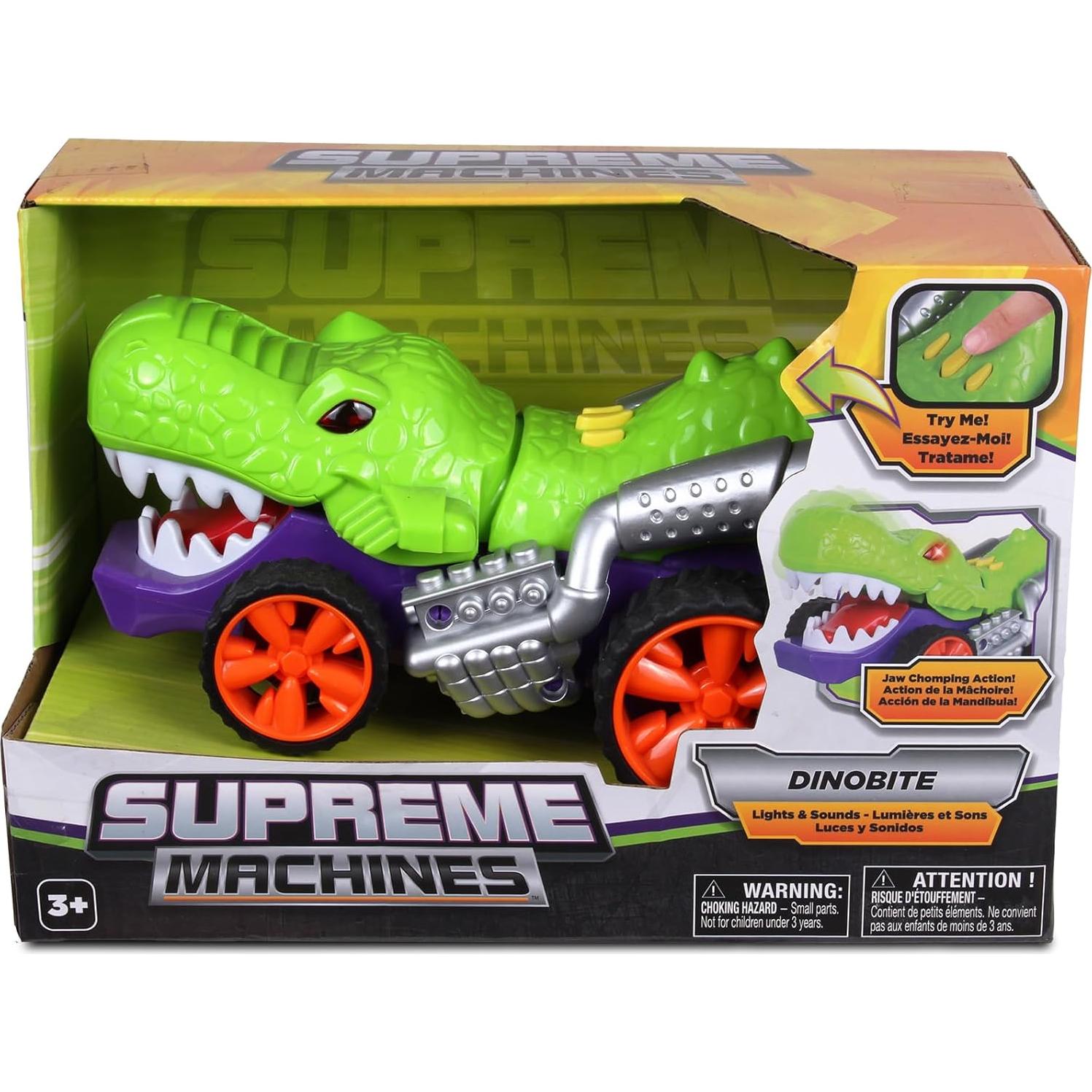 Vehículo DinoBite Hot Rod Chomper NKOK - 22.86 cm
