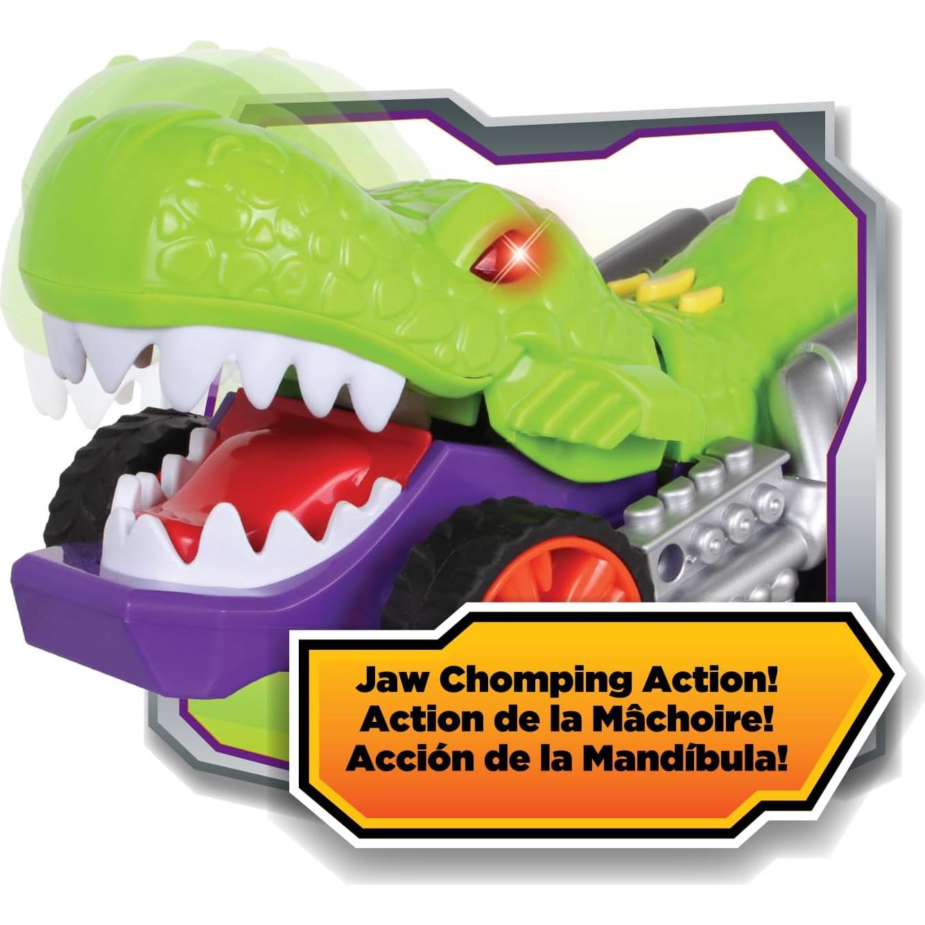 Vehículo DinoBite Hot Rod Chomper NKOK - 22.86 cm