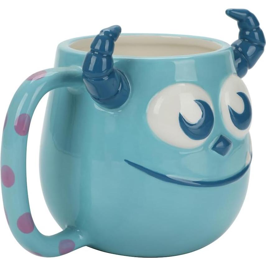 Taza de Cerámica Sulley Bioworld Pixar 16 oz 25.73x19.81 cm