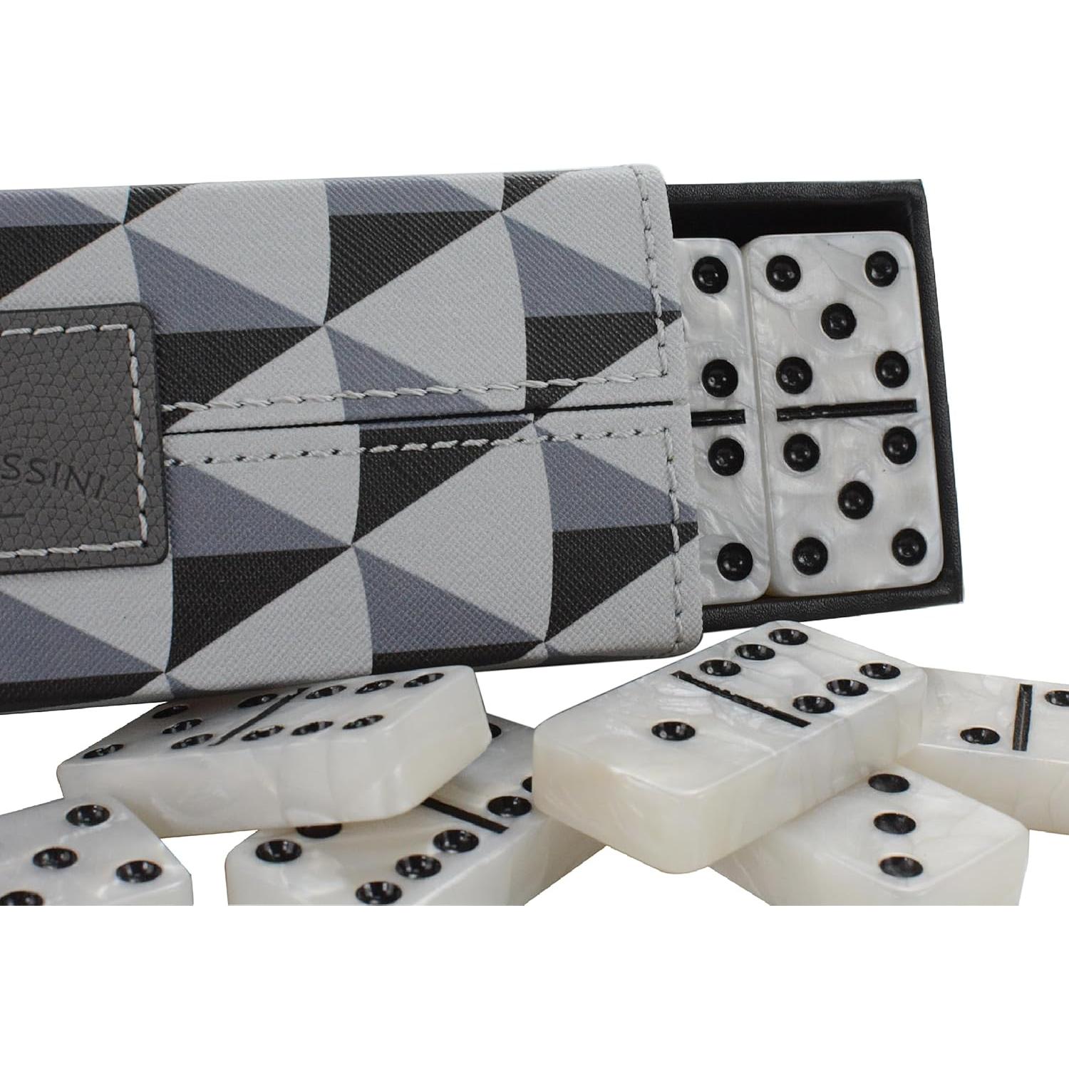 Juego de Dominó Doble Seis Vovotuzzi 28 Fichas Blanquecino