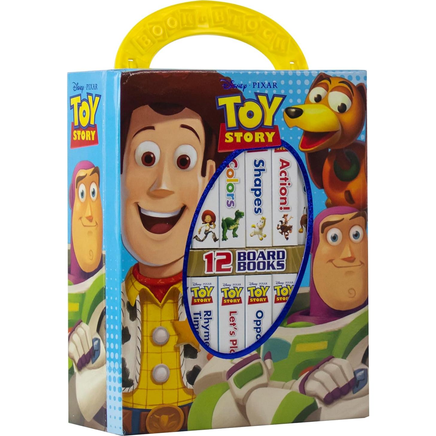Disney Toy Story Woody, Buzz Lightyear, and More! - My First Library Board Book Block 12-Book Set - PI Kids