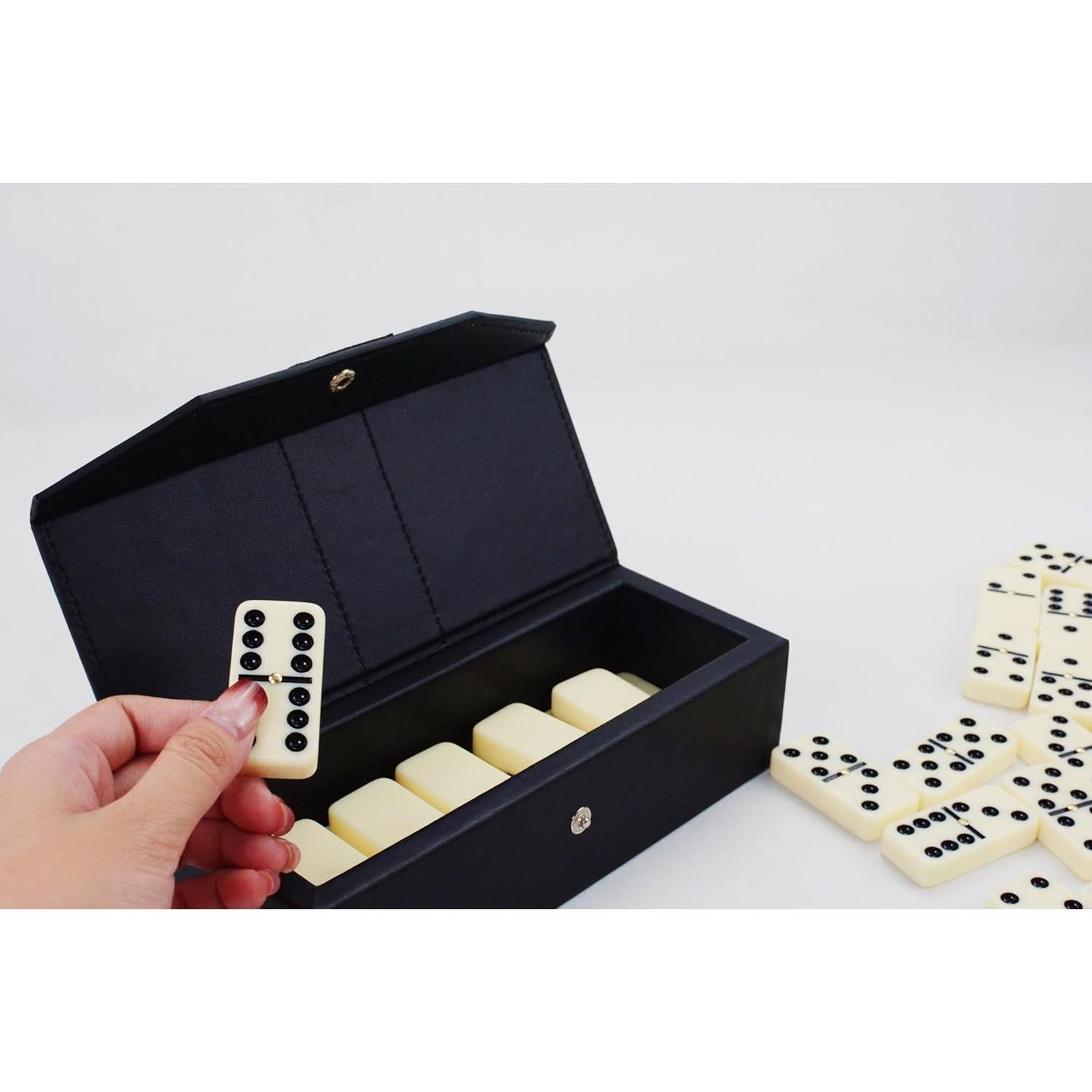 Juego de Dominó Blanco Vovotuzzi Doble Seis 28 Fichas