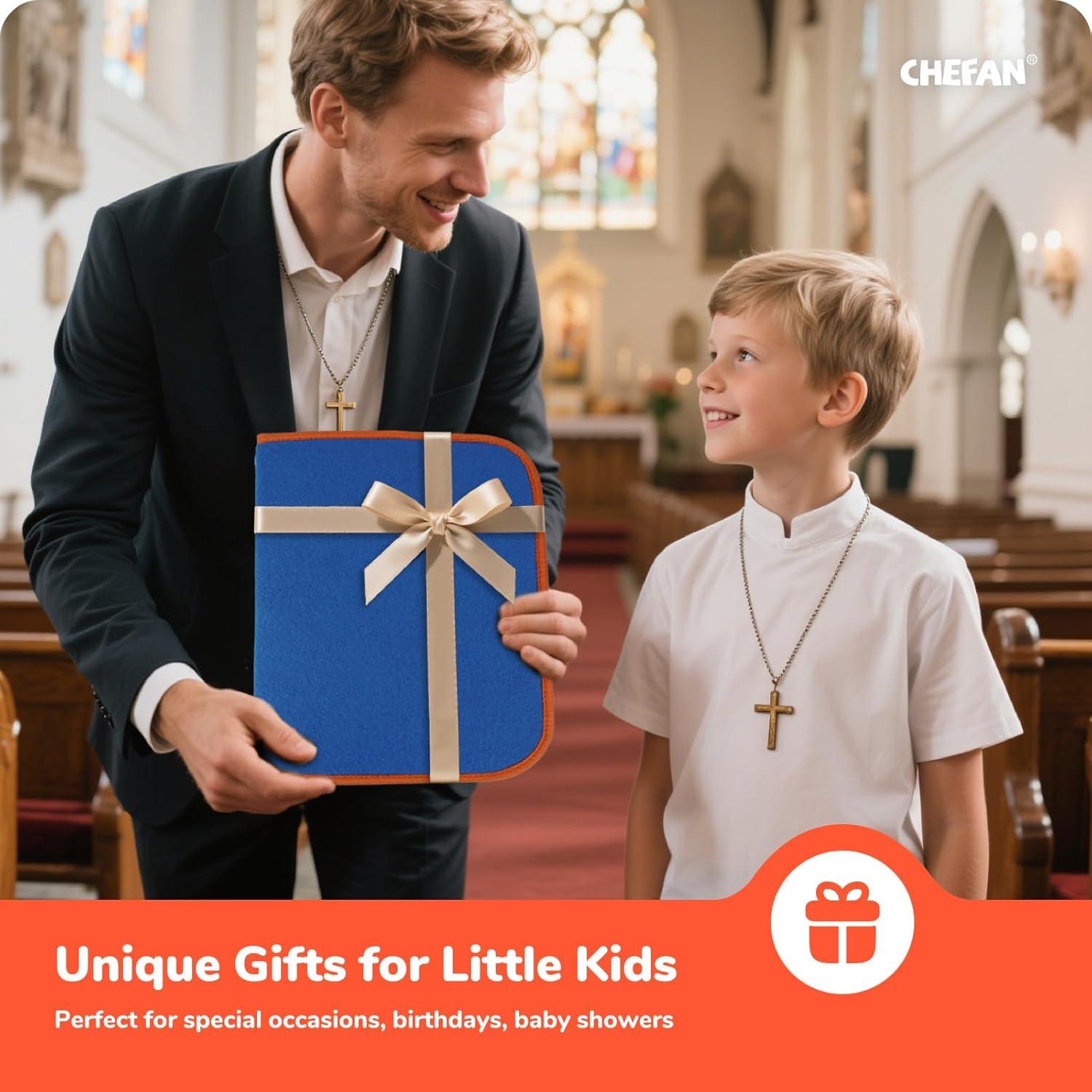 Juego de 4 Tableros de Fieltro CHEFAN - Historias Bíblicas