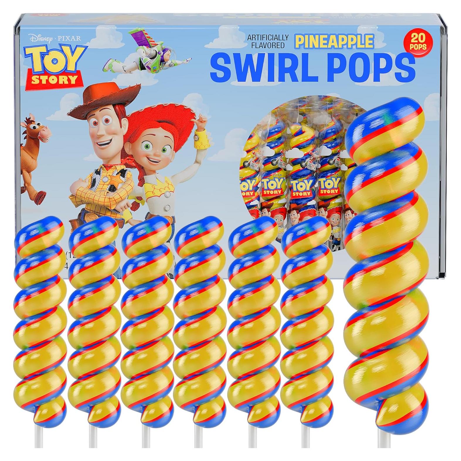 Chupetines Swirl Toy Story 20pk - Dulces para fiestas