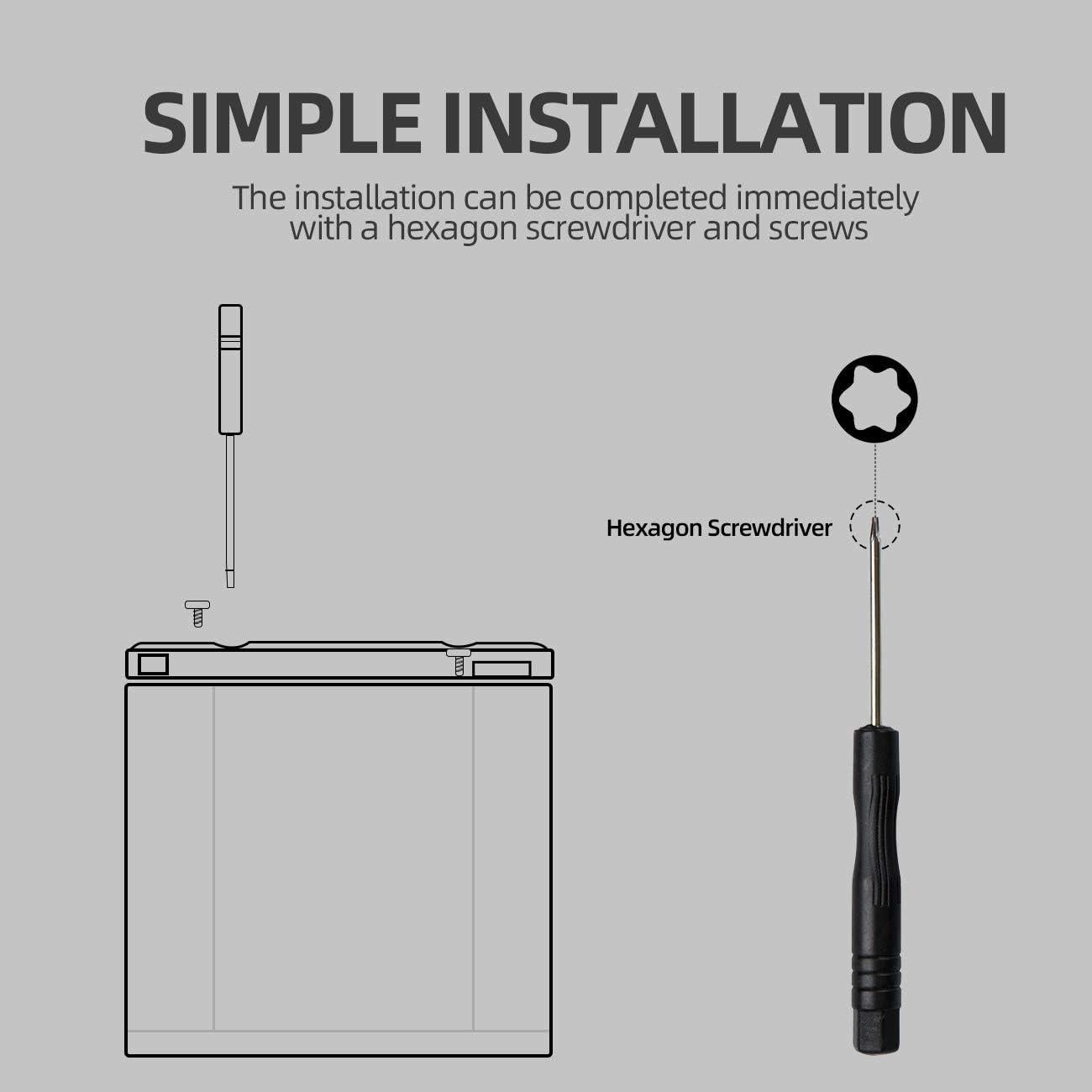 Kit de Reemplazo de Lente Para GoPro Hero 5/4 Session - ParaPace