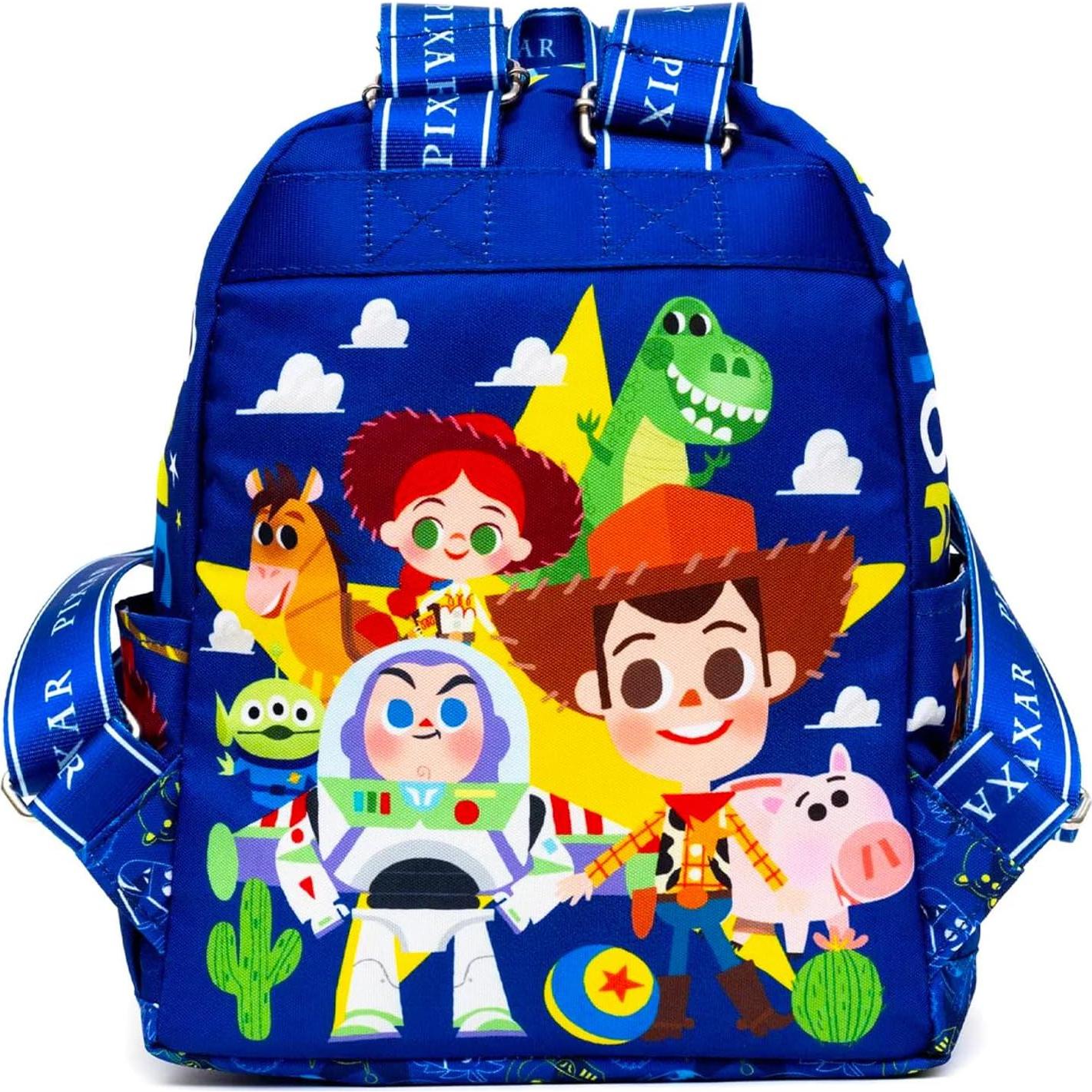 Mochila Mini Toy Story 33 cm con Botella de Agua - Niños