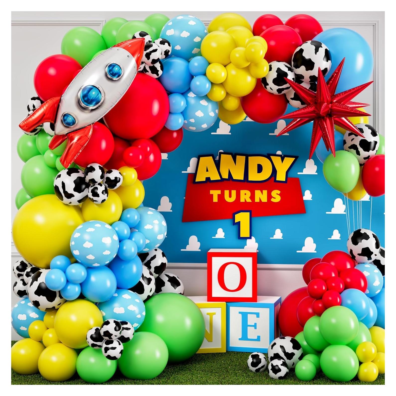 Kit de Arco de Globos Toy Story - Sheryl Decor - 100 Piezas