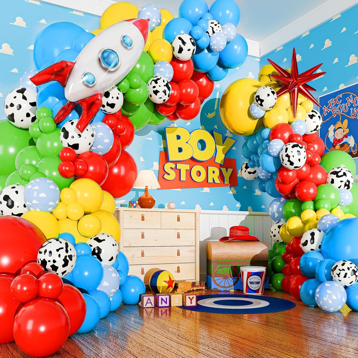 Kit de Arco de Globos Toy Story - Sheryl Decor - 100 Piezas