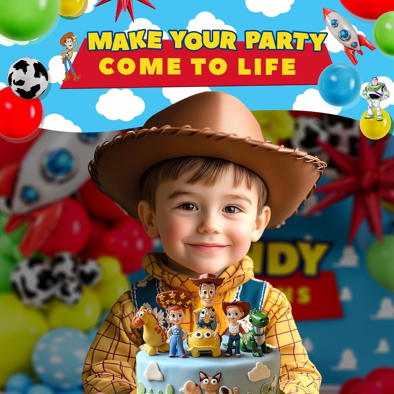 Kit de Arco de Globos Toy Story - Sheryl Decor - 100 Piezas