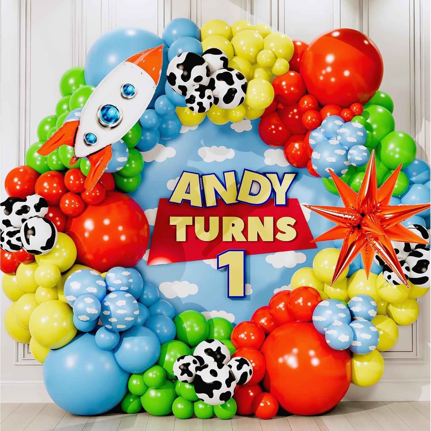 Kit de Arco de Globos Toy Story - Sheryl Decor - 100 Piezas