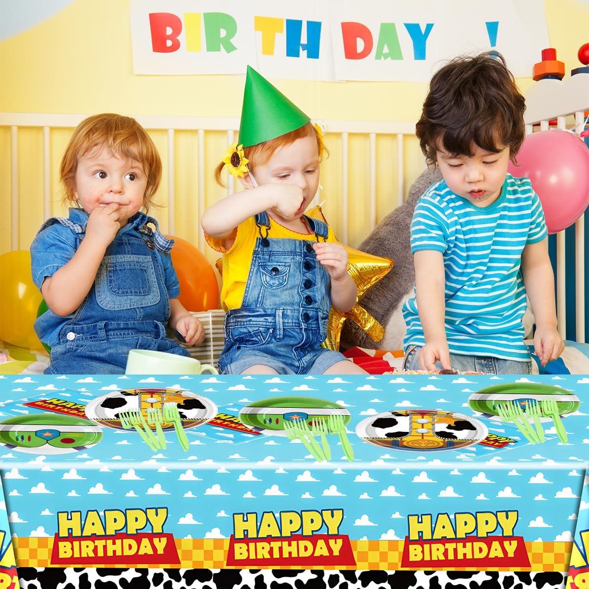 Juego de Vajilla de Fiesta Cuentos de Dibujos Animados 20 Personas